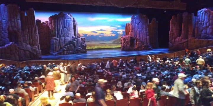 samson play. at the theater