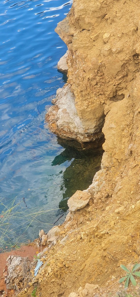 sfondi lake, bedrock