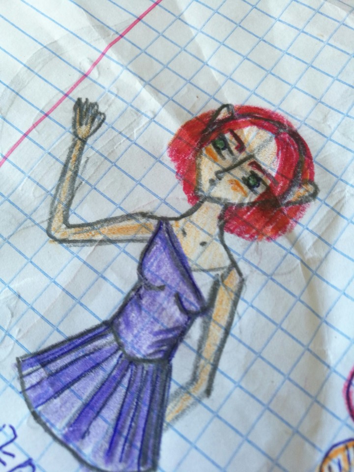 mini sketch girl