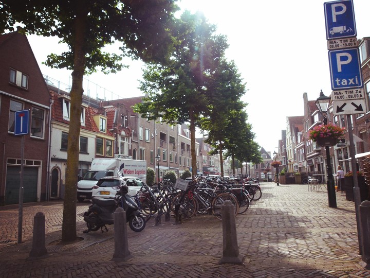Bicycle parking.