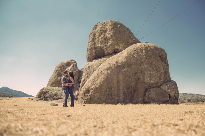 Giant stone