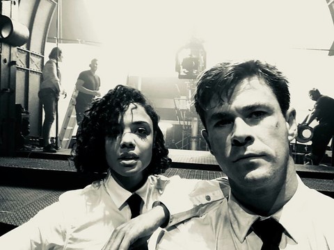 Chris hemsworth & Tessa Thompson