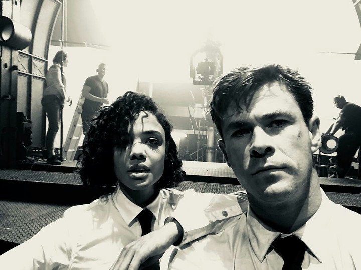 Chris hemsworth & Tessa Thompson