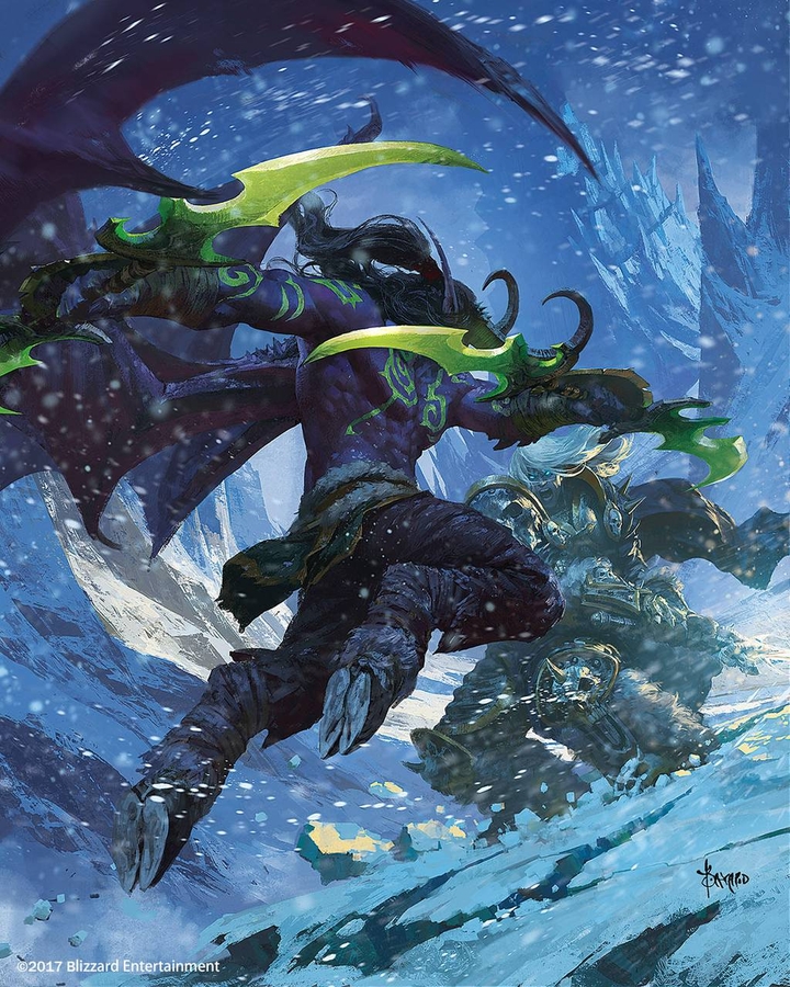 ARTHAS VS ILLIDAN