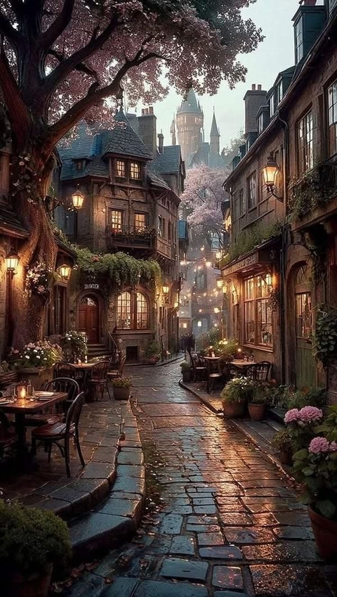 papéis de parede Street, evening