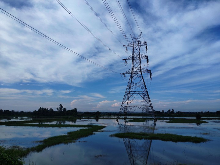 Reflection of Sky in Water