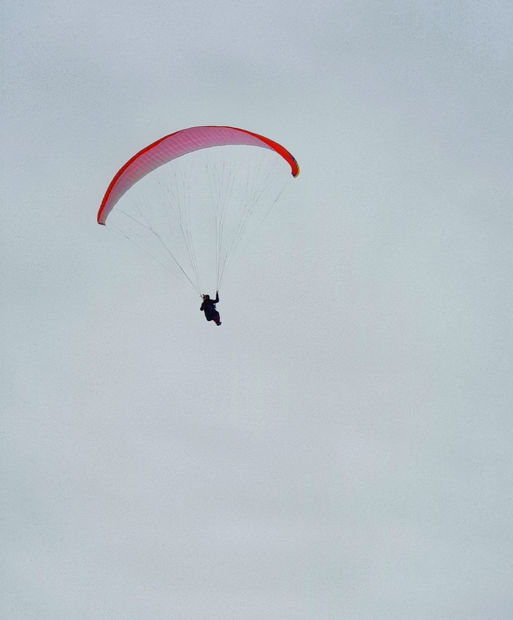 Alone in the sky.