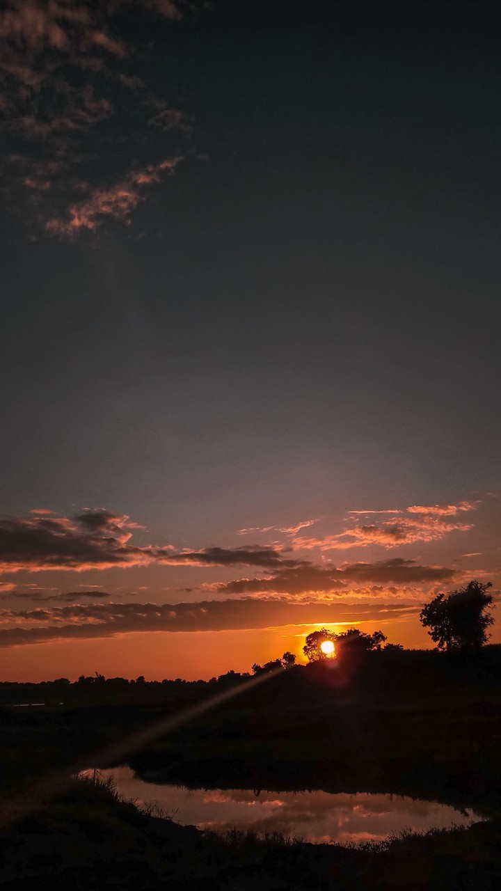 Lit sunset!