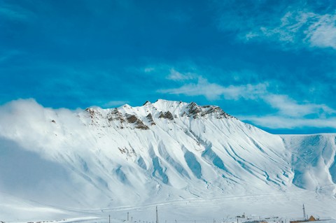 terrain, snow壁纸