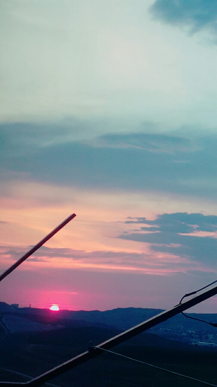sky and sun