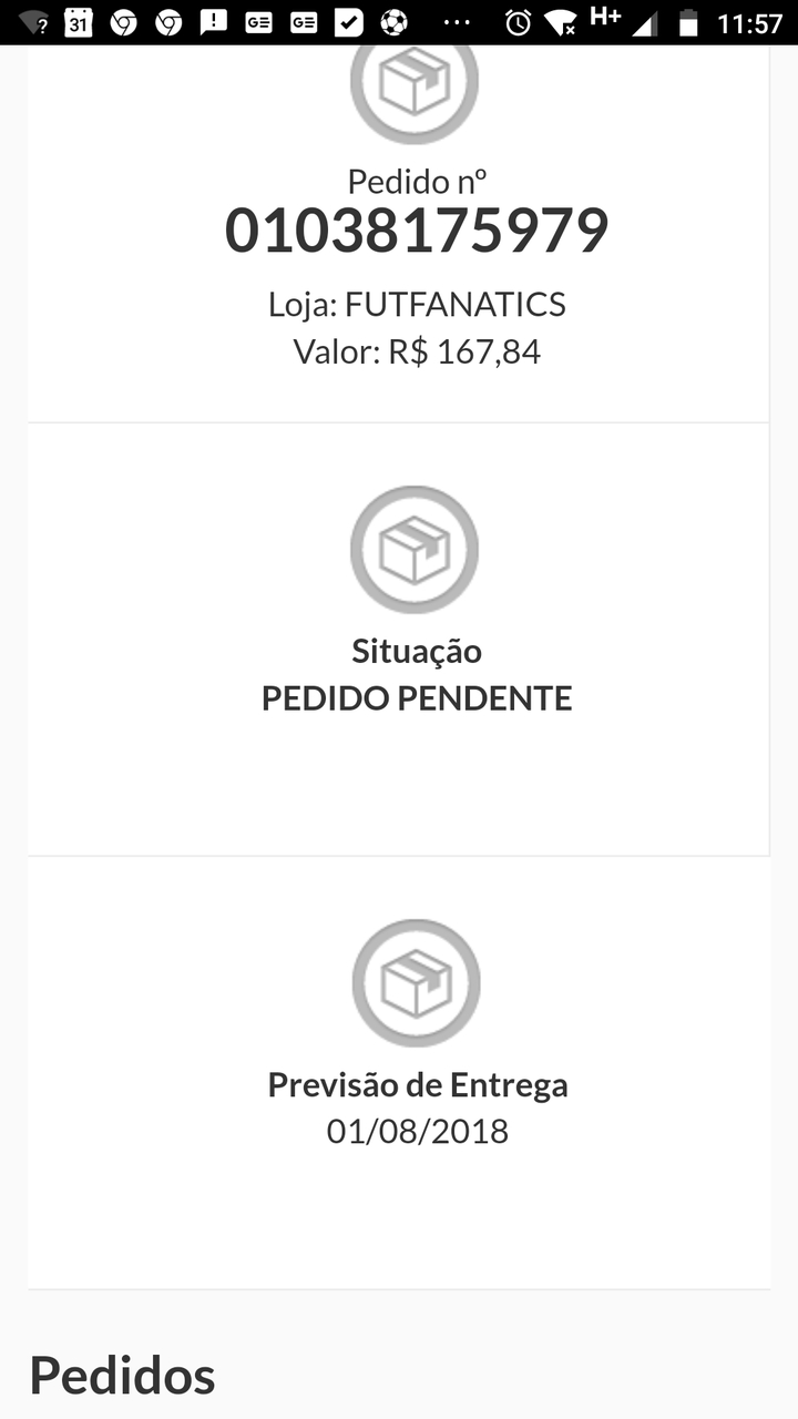 Pedido Saymon