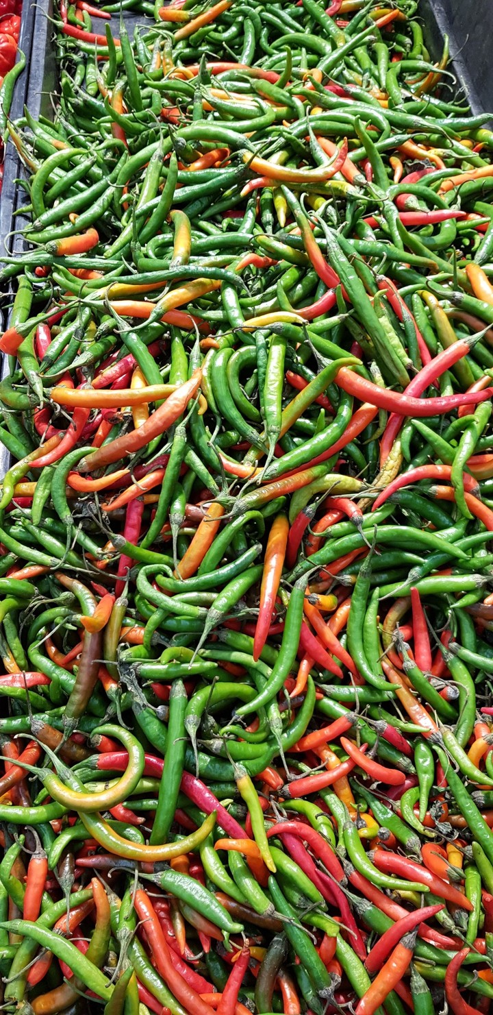 green chillies