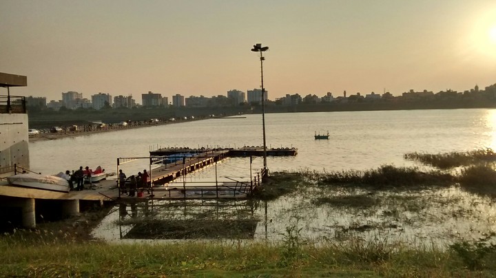 river dusk