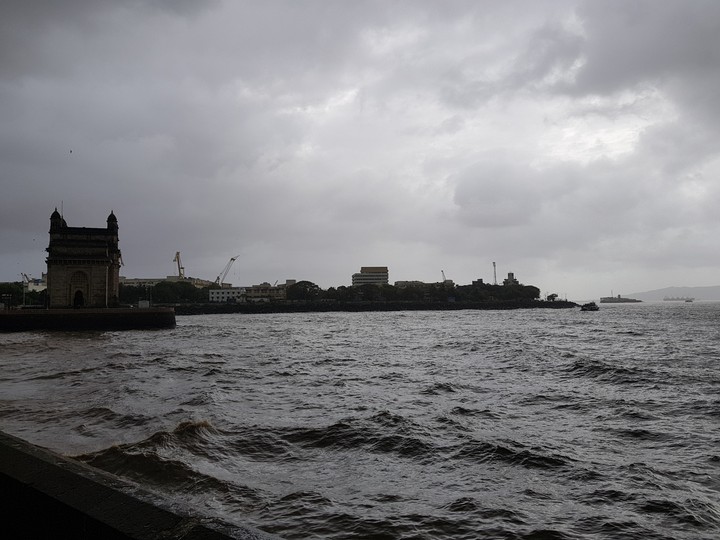 Gateway of India,Mumbai on rainy day