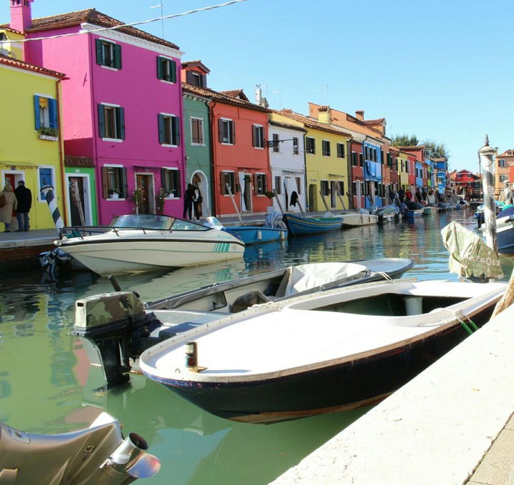 A colorful Burano ...