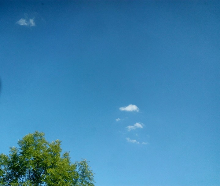 blue sky
