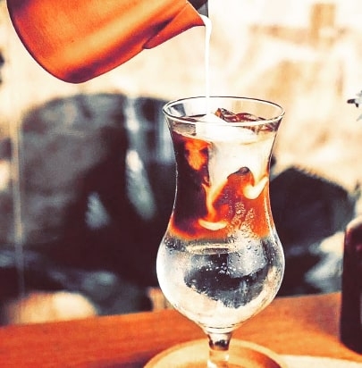 ? ice cold ❄ coffee ☕... ❣️