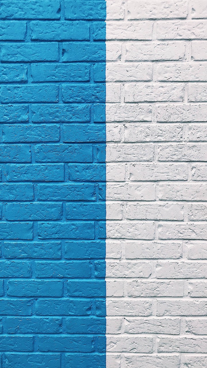 Blue & White