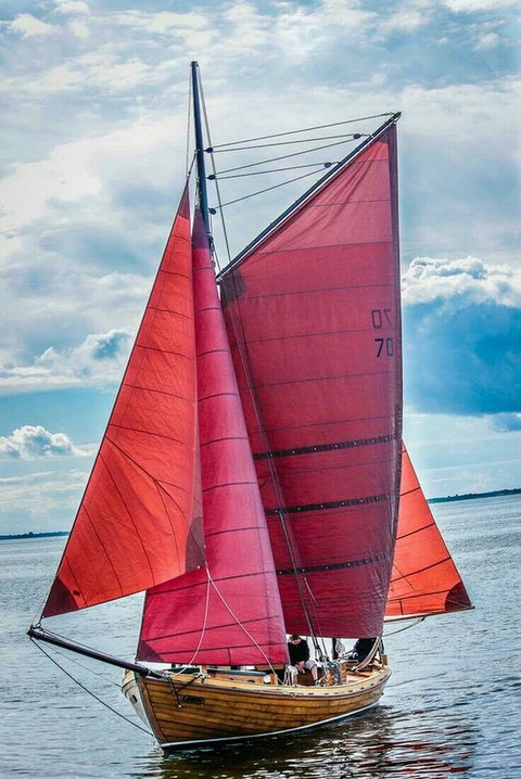 обои watercraft, lugger