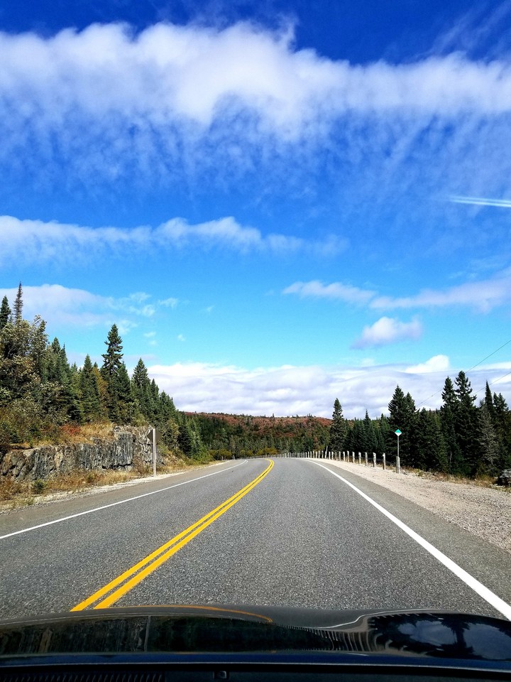 Open highway