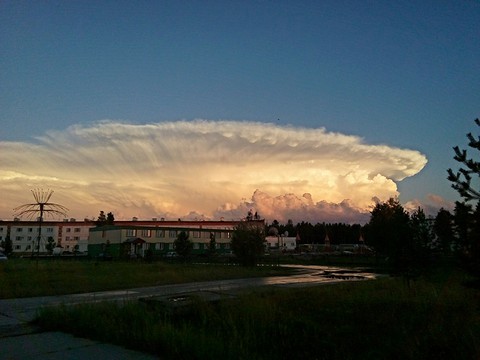"mushroom cloud"