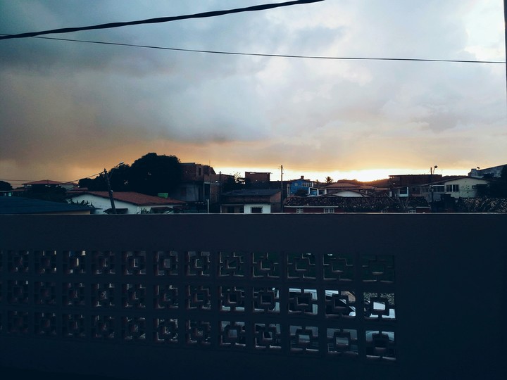 Sun going down