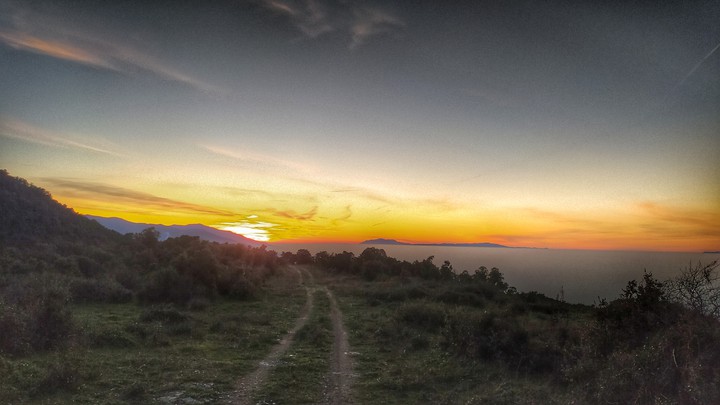 Blida Mountain Sunset