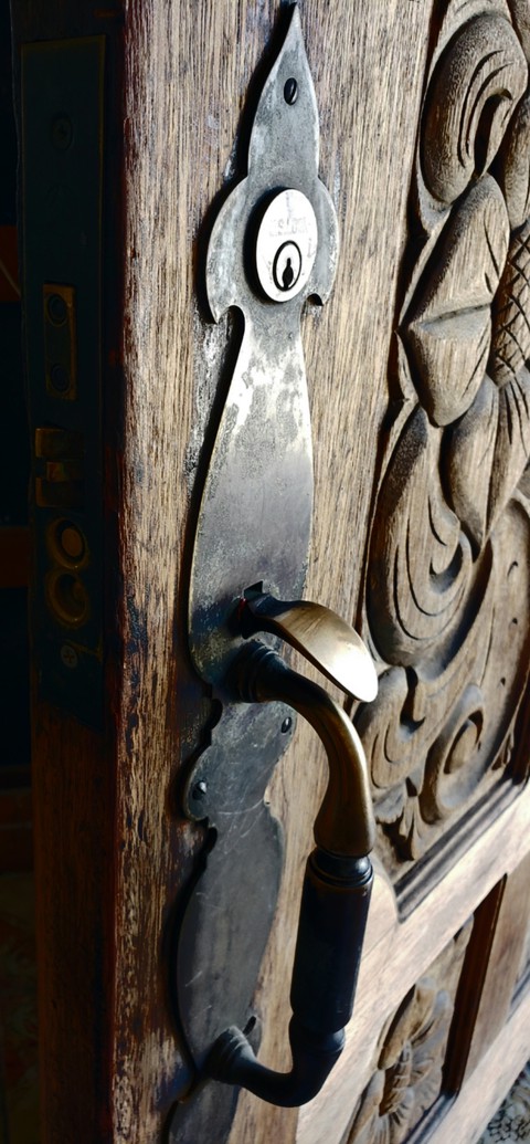rustic door