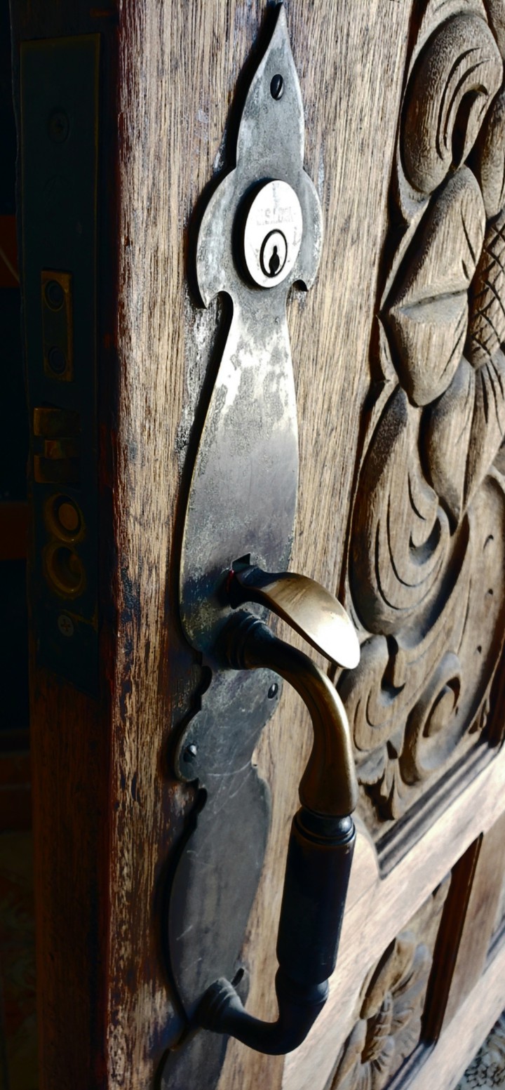 rustic door