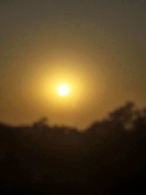 focusing the sun..