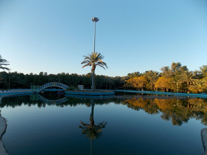 Beautiful park in bafgh_yazd