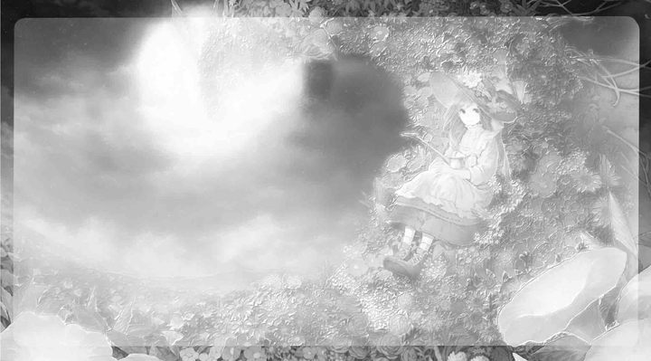 Girl in garden of eden