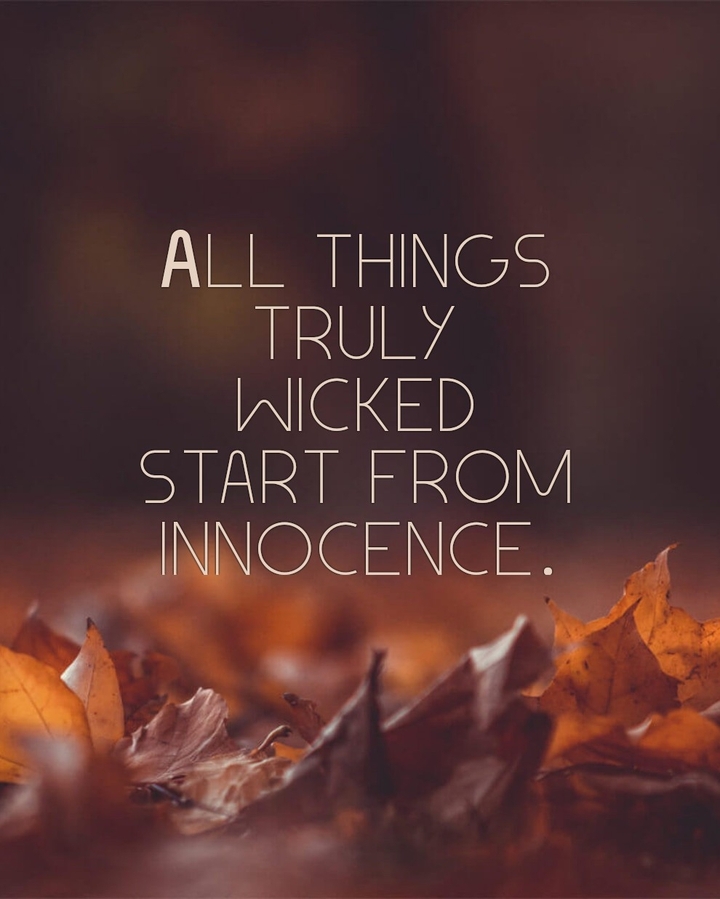 Beware of innocent people