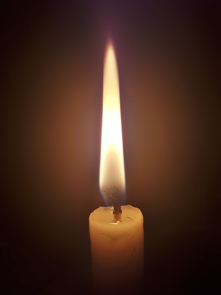 burning candle