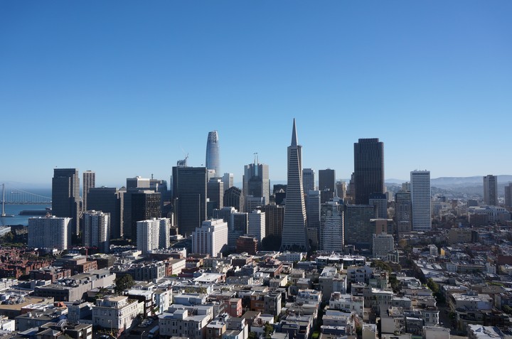 View from the Coit tower