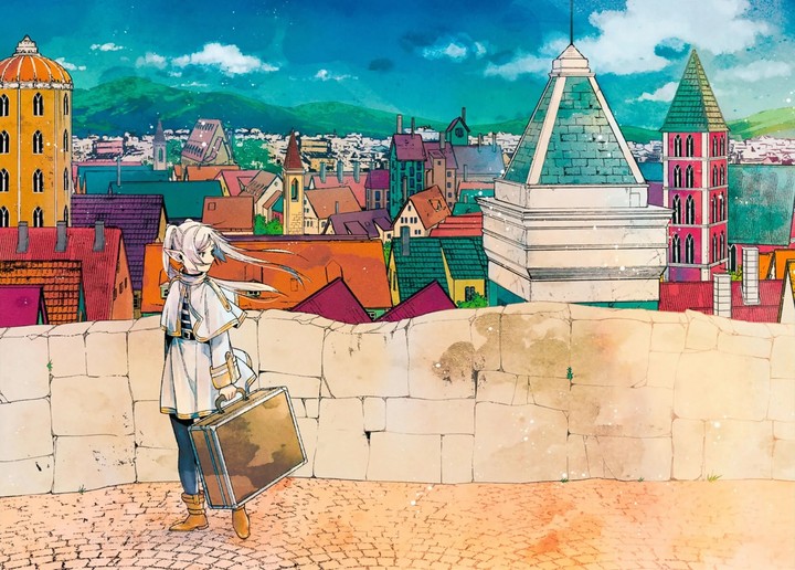 Elf in Colorful City