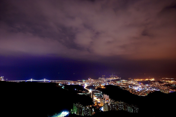 황령산 야경