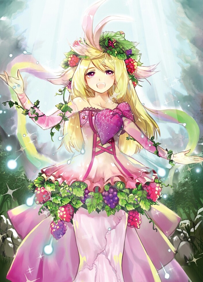 The goddess of grapes