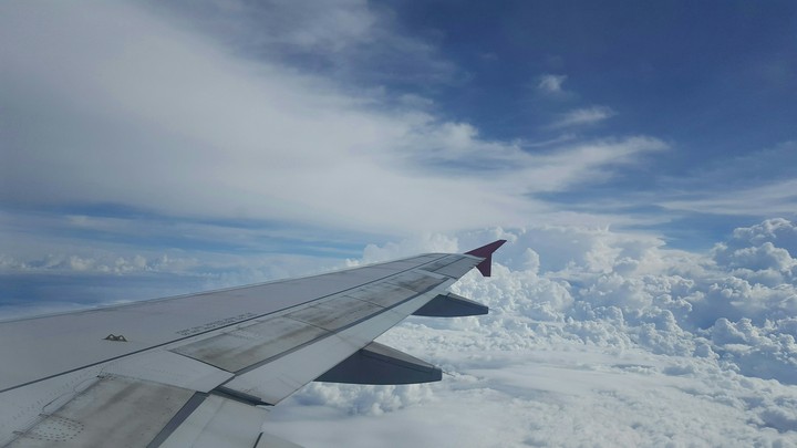 blue skies