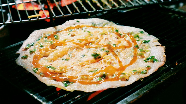 grill Rice cake