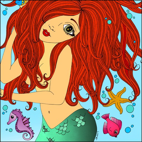 Swimming in colours