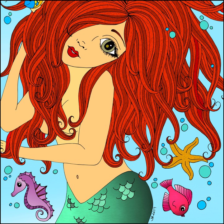 Swimming in colours