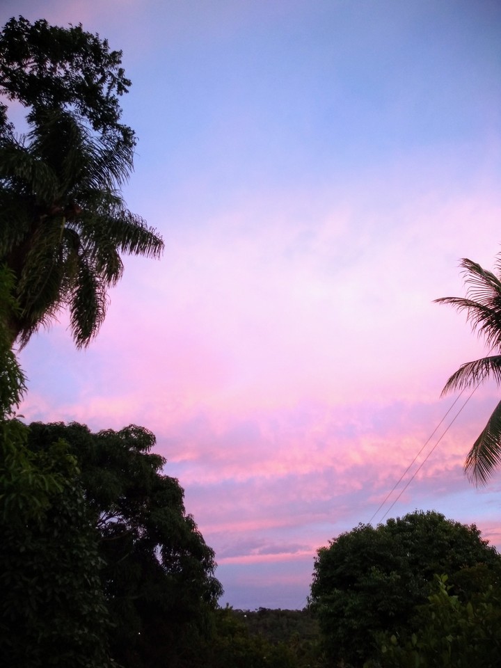 pôr do sol