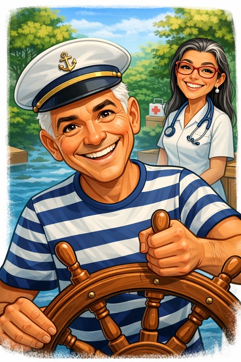 רקעים animation, boat