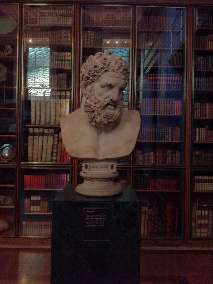 Marble bust