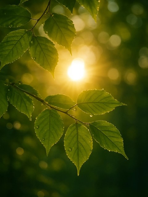fonds d'écran green, sun