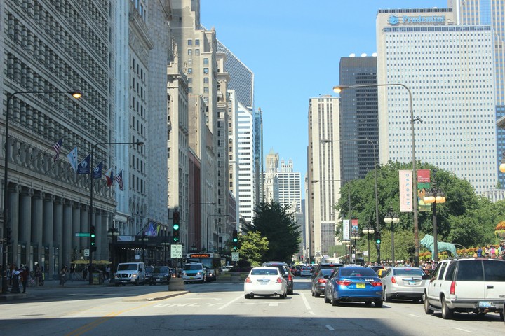 Busy street