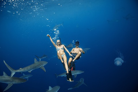 diving