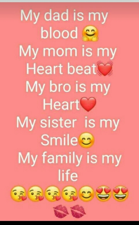 who is your family comments pliz