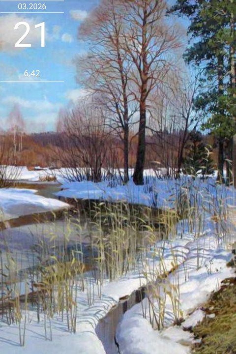 woodland, freezing wallpapers